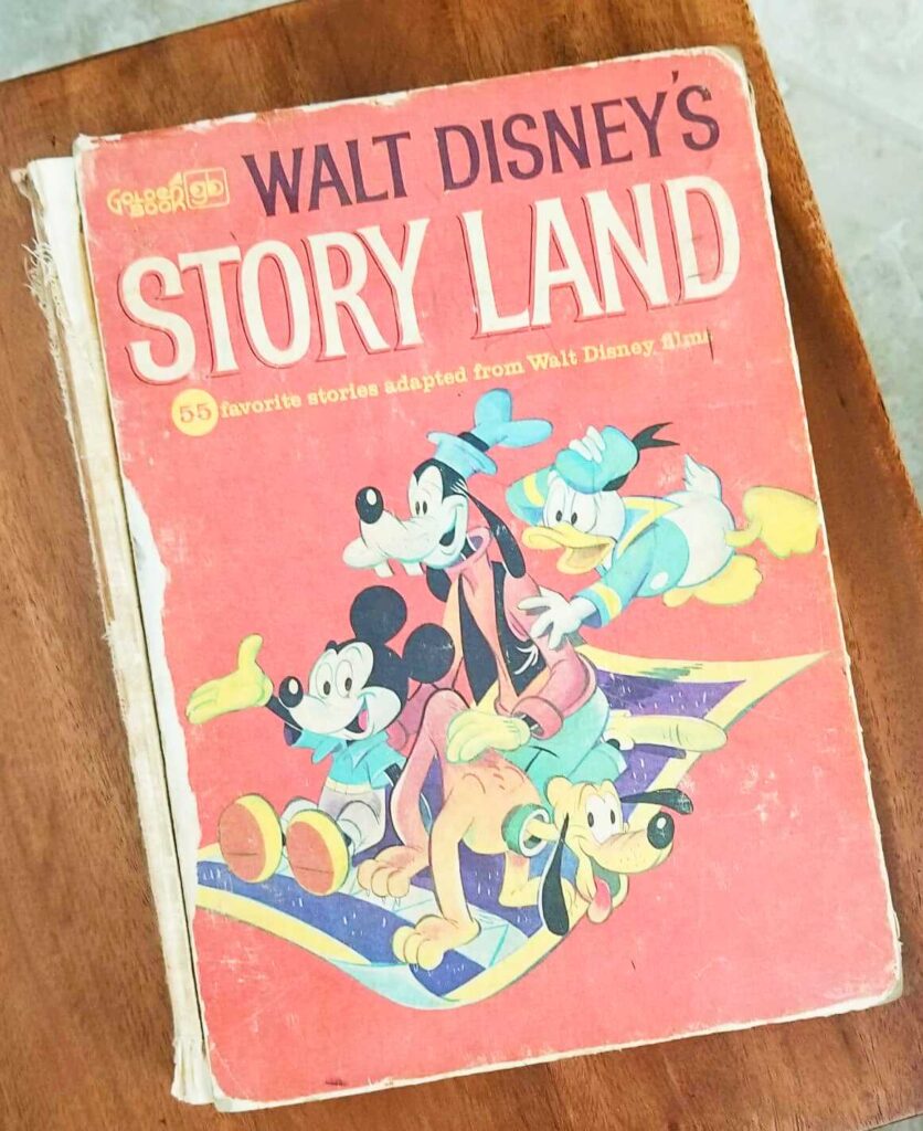 copy of Walt Disney's Storyland, 55 favorite stories adapted from Walt Disney Films